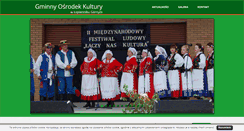 Desktop Screenshot of goklopiennik.org